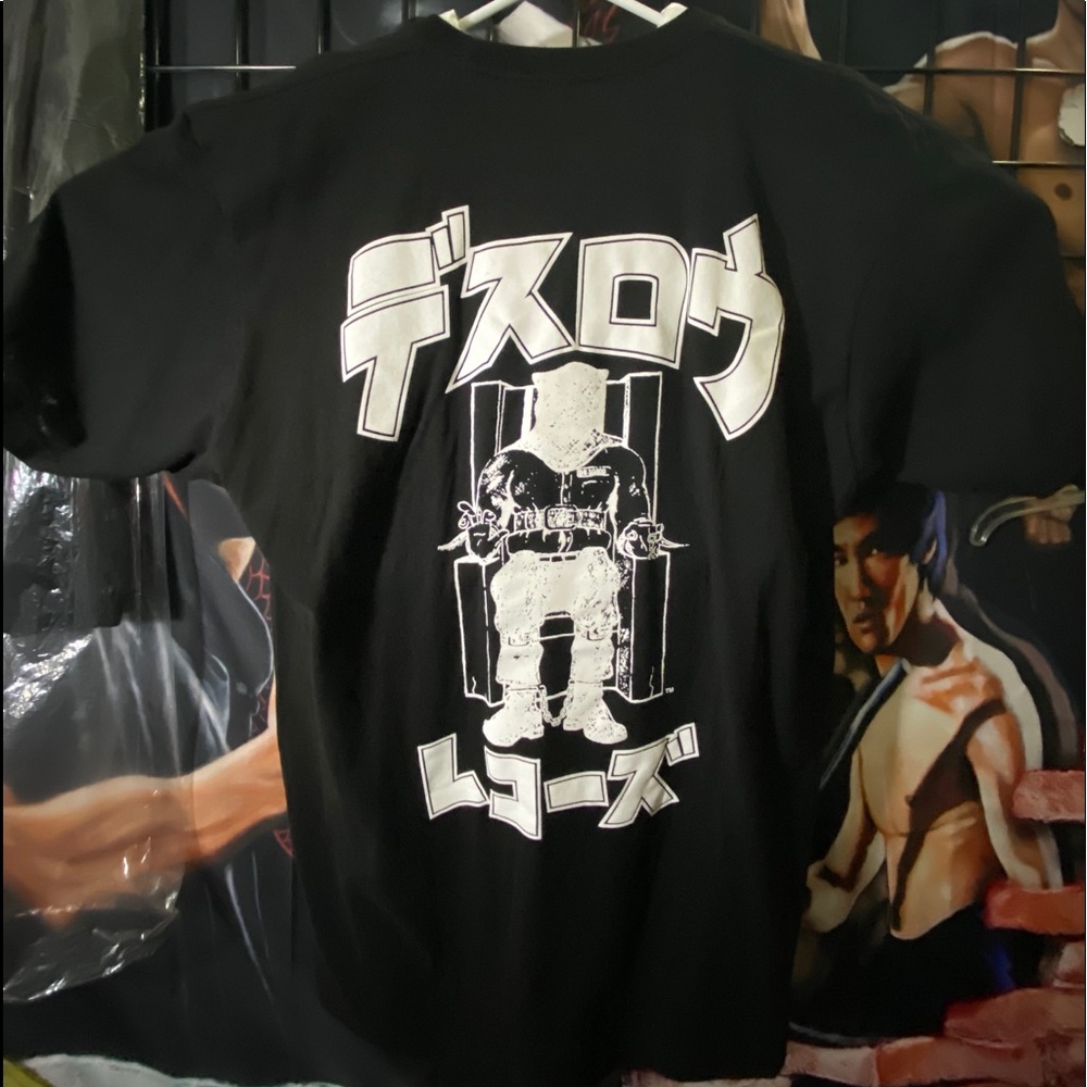 Death Row Records Japanese Black T Shirt XXL